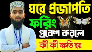 প্রজাপতি আসলে কি হয় | ঘরে ফড়িং আসলে কি হয় | ইসলাম কী বলে? Butterfly | Projapoti, Foring