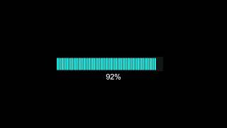 Progress bar 100% Lines Overlay | Loading Screen graphics HUD display animation Motion graphics