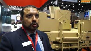 Expal EOD Robot Protector EIMOS integrated mortar system Spain Spanish Defense industry DSEI 2015