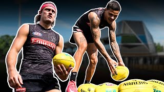 30 days to go = 30 minutes of inside vision at Collingwood's training.