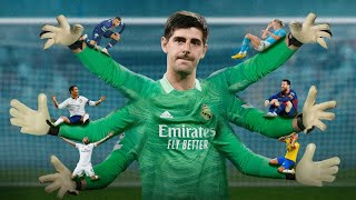 🔥 Thibaut Courtois | The Wall Of Madrid | Impossible saves & Passes Show - 2023 (HD)