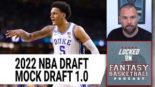 2022 NBA Draft Mock Draft 1.0 - Where Do Chet Holmgren & Paolo Banchero Go?