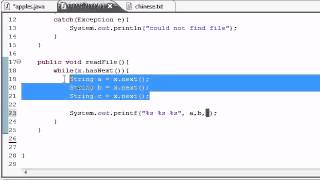 Java Programming Tutorial 81 Reading from Files