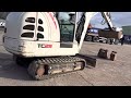 2008 terex tc29 midi digger entered into auction