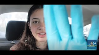 ASMR Latex Glove Triggers + Rambling in the car