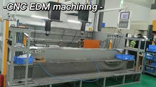 20210913 two head EDM machining