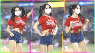 4K_임혜진 치어리더 - 응원 리액션 모음(원정응원) @프로야구(기아타이거즈 원정)/220531/By 쵸리(Chori)