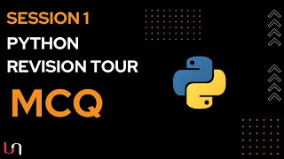 #1 Python Revision Tour | MCQ | Class 12 CBSE Computer Science
