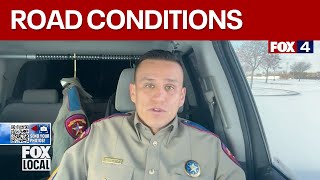 Texas DPS monitoring roads during winter storm