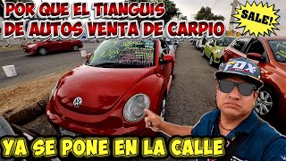 🔥Las buenas nuevas del ( 2025 )el tianguis de AUTOS Venta de Carpio también se pone en la calle !!!