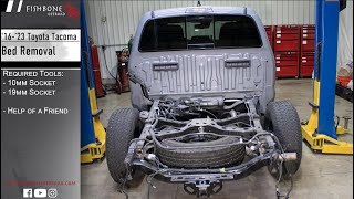 2016 - 2023 Toyota Tacoma Bed Removal - HOW TO