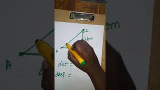 distance and displacement @physicsmanibalan