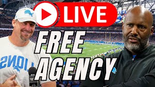 LIVE: Detroit Lions Free Agency - Latest Signings And Rumors