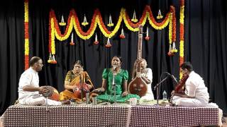 Gowri Salem - Carnatic Vocal Arangetram -Sri Krishnam-Thodi-Muthuswami Dikshithar