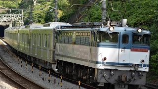 東海道線 甲種輸送 8860レ EF65 2138+東京メトロ13000系 三島～函南間