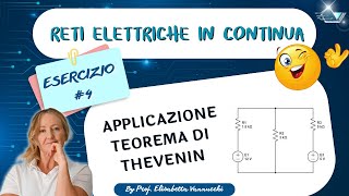 TEOREMA di THEVENIN con 2 generatori di tensione: esercizio guidato