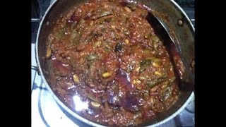 how to make a chikkudukaya tomato curry #సునీత వంటలు పిండి వంటలుచానెల్# చిక్కుడు కాయ టమాటో #