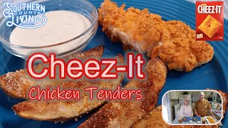 Cheez-It Chicken Tenders  --  Cheesy and Crunchy