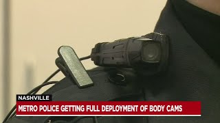 Body cameras to be deployed for Metro Nashville Police Department