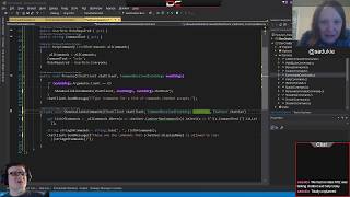 C# Chat Bot - Pair Programming Help Command with Sadukie - Live Stream