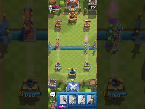 Video corto del juego de Clash Royale #clashroyale #gaming #trending #games #reels #supercell