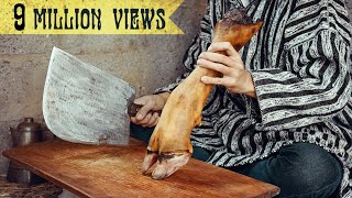Moroccan Cow Foot Stew - Frakech / الكرعين بالحمص مع رجل كوري / 모로코