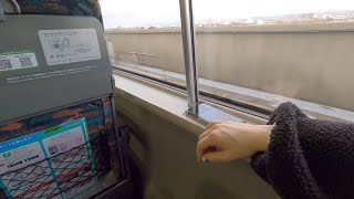 駅を降りたらすぐ滑れるスキー場へスノボ旅行に電車で行ってきました