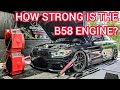 How much power can the stock B58 Engine handle?