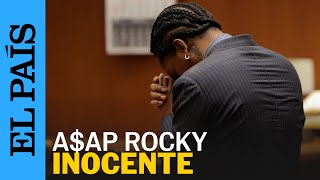 El abrazo de A$AP Rocky con Rihanna tras ser declarado inocente | EL PAÍS