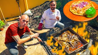 UNEARTHING ANCIENT MAYAN UNDERGROUND MEAT 🇲🇽 Cochinita Pibil + Mexican Street Food in Merida, Mexico