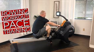 Sunny Health & Fitness Rowing Workout Pace Training