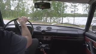 Lada 2103 driving