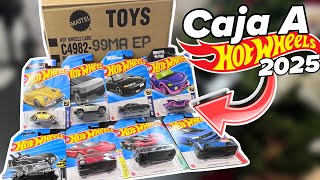 Caja de HOT WHEELS letra A 2025 / Regresaron muchos BASICOS pasados para este NUEVO lote