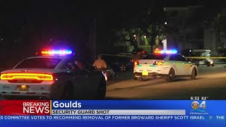 Security Guard Shot At Goulds Apartment Complex