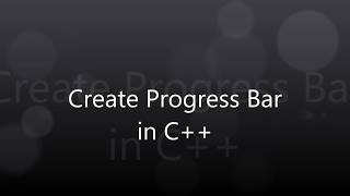 How to Create Progress bar in C/C++ | Graphics in C/C++ |C++ Programming