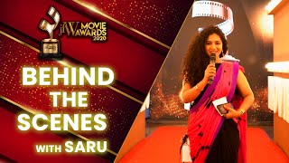 JFW Movie Awards 2020| Behind the scene with Saru| Jfw Exclusive