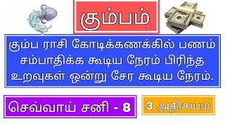 கும்ப ராசியின் கோடீஸ்வர  2024 | Aquarius is going to live a happy millionaire high status life 2025