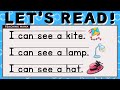 LET'S READ! | PRACTICE READING ENGLISH | SIMPLE SENTENCES FOR KIDS | LEARN TO READ | TEACHING MAMA