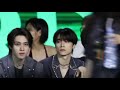 hendery and xiaojun reaction to kiss of life asia artist awards 2024