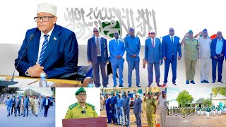 Madaxweynaha Somaliland oo Kormeer shaqo ku tagey Taliska Ciidanka Asluubta iyo waxa uu kala kulamay