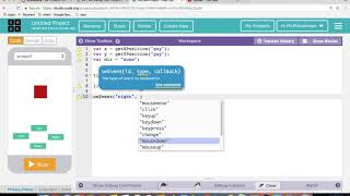 APP LAB - Continuous movement