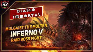 First Look at Mulgaist The Molten | Raid Boss - Inferno 5 - 47k CR | Diablo Immortal