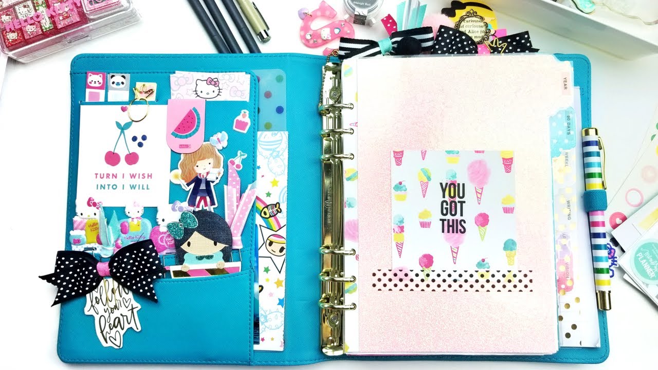 Kikki K A5 Planner Setup My Custom Planner Setup 2018 Youtube