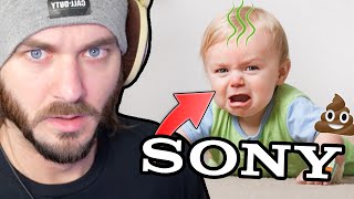 Sony is a big stinky baby