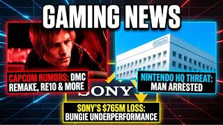 Sony's $765m Loss , Man Arrested for Nintendo Threat & More / Skill Issue Podcast