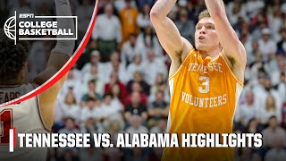 Tennessee Volunteers vs. Alabama Crimson Tide | Full Game Highlights | ESPN College Basketball