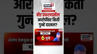 Santosh Deshmukh Case  Update : देशमुखांच्या मारेकऱ्यांना मोक्का लागणार? आरोपींवर अनेक गुन्हे दाखल