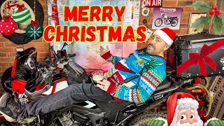 Merry Christmas from Helmet Head Your Favourite Motorcycle Vlogger