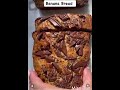 Banana Bread with a twist #banana #chocolate #bread #food #easyrecipe #bananabread #shorts #short