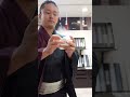 男着物　腰紐の畳み方 samurai japan ninja